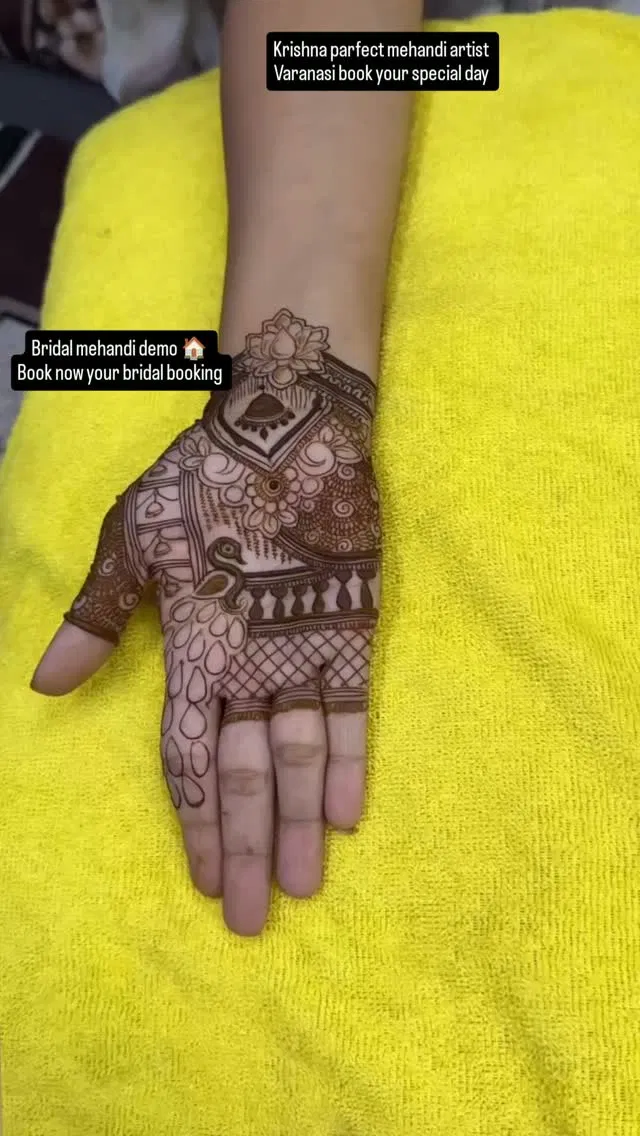Bridal Mehndi Design (2)