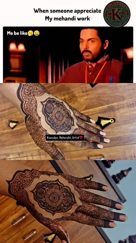 bridal simple mehndi design