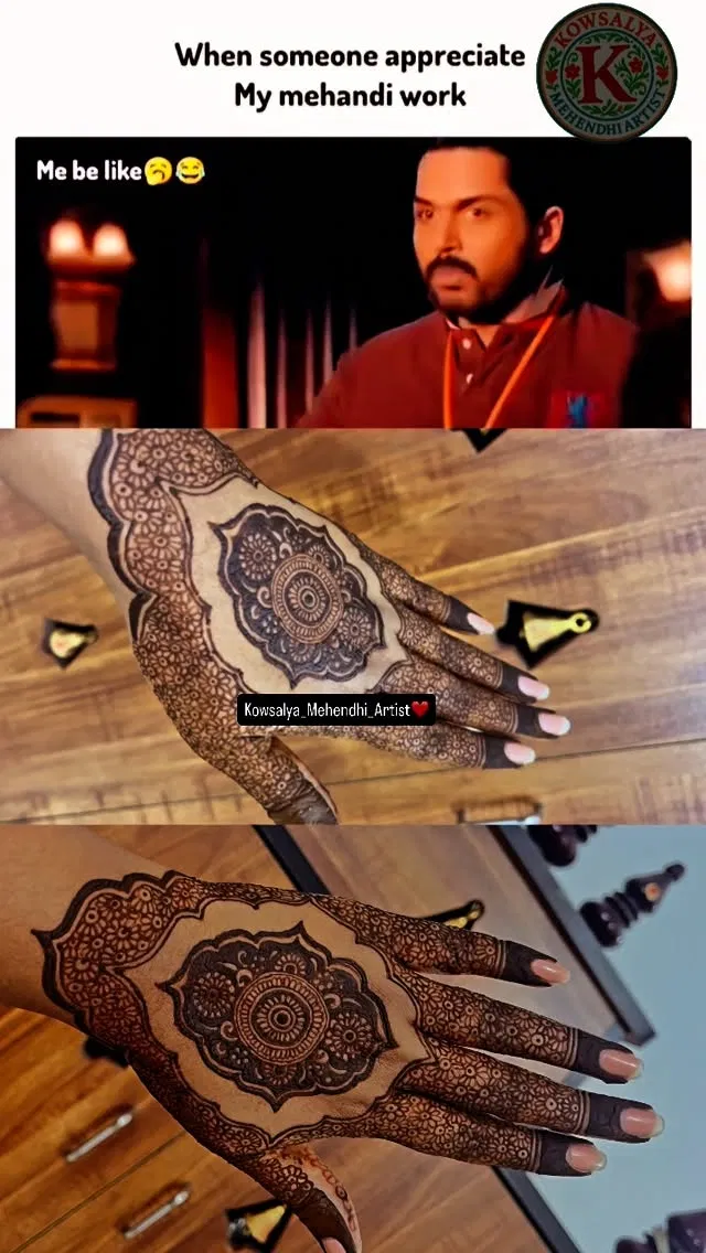 Bridal Simple Mehndi Design