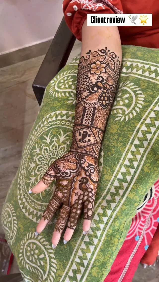 Full Hand Mehndi Design (3)