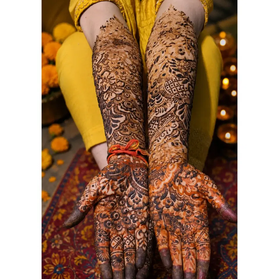 Foot Mehndi Design