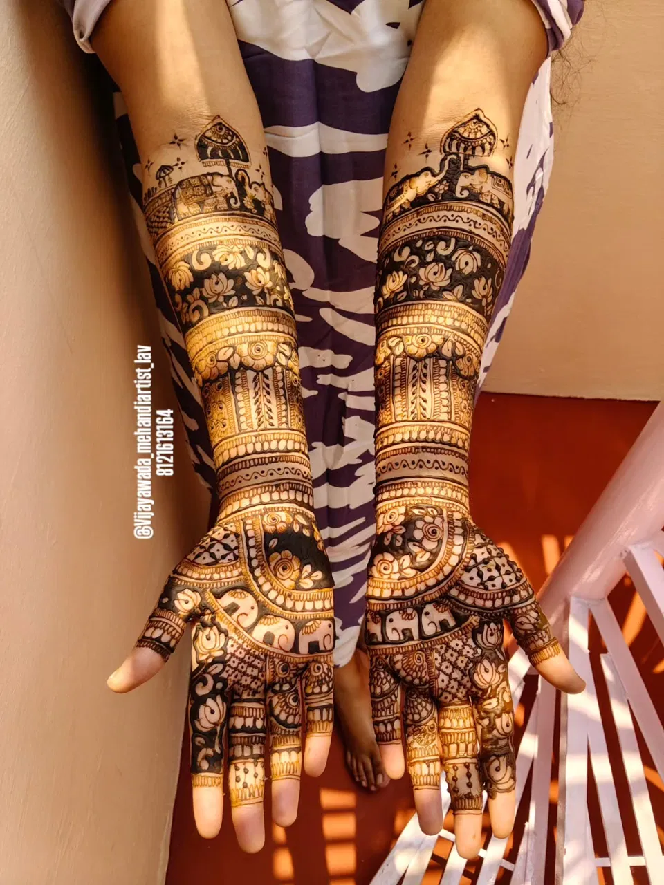 Aesthetic Bridal Mehndi Design