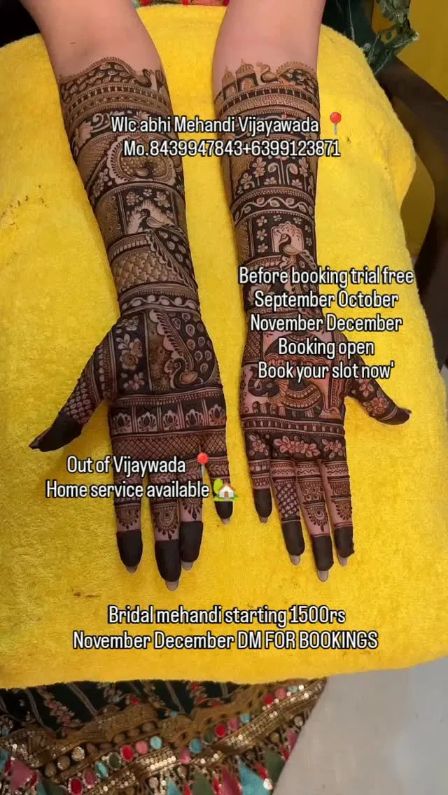 Bridal Mehndi Design