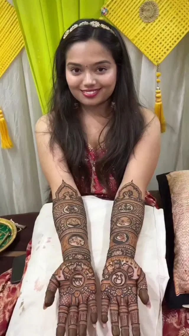 Full Hand Mehndi Design