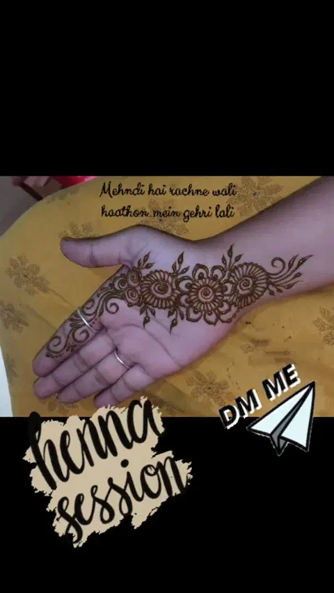 arabic simple mehndi design