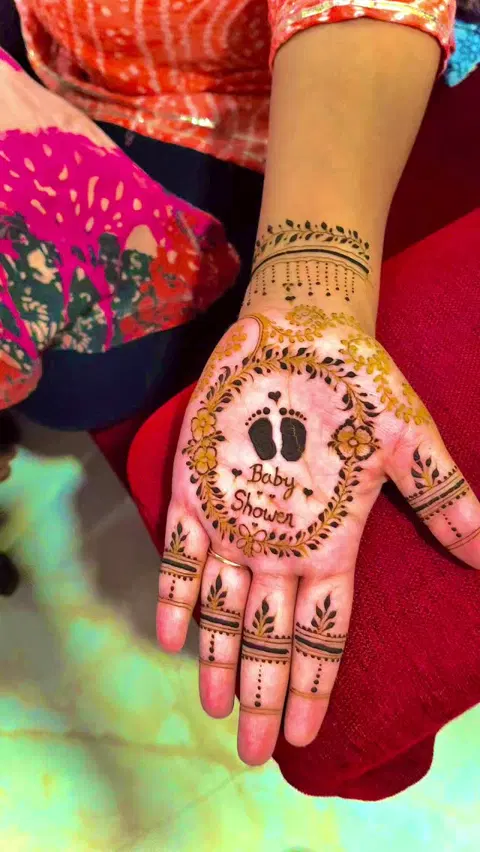 simple mehndi design