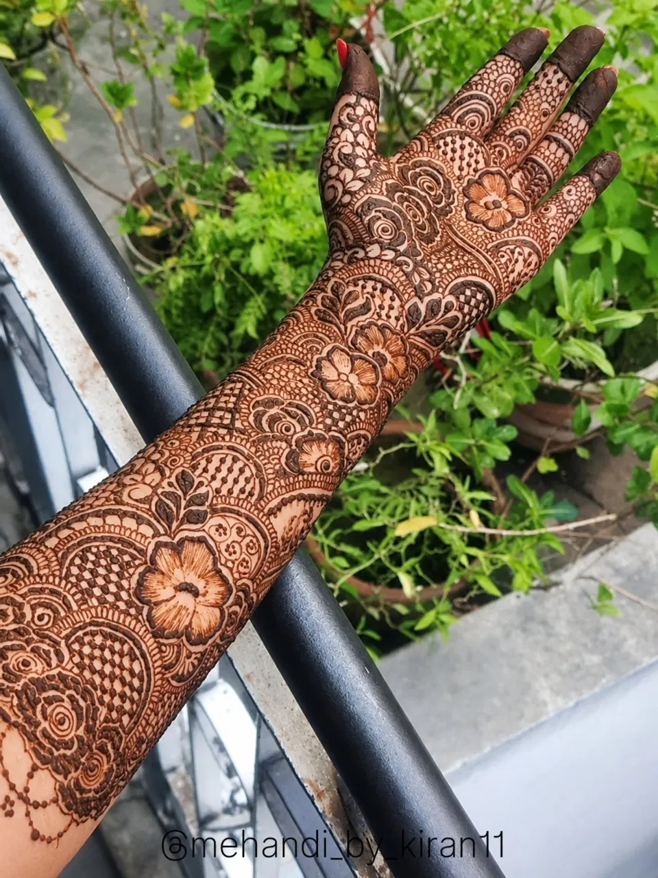 Full Hand Mehndi Design