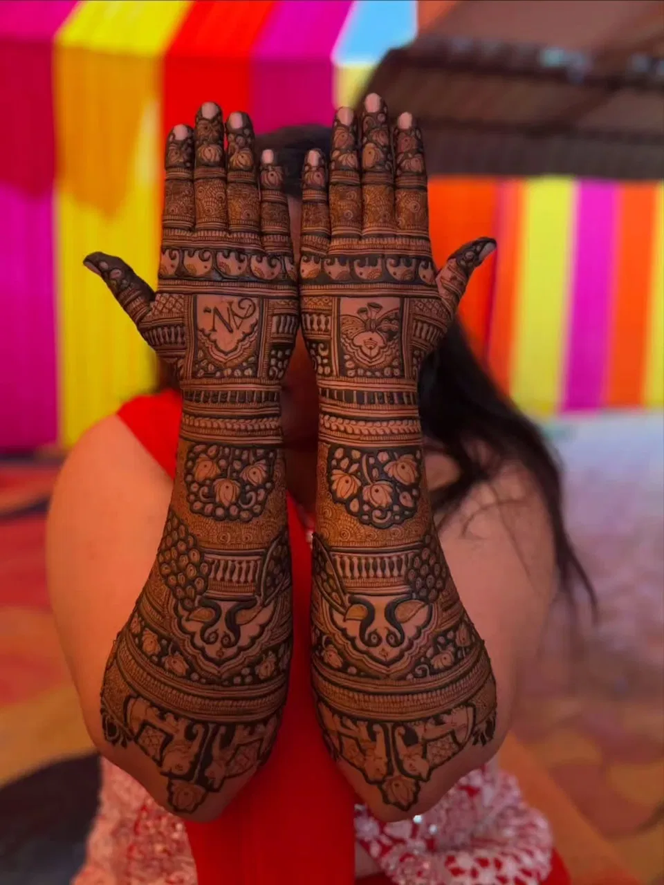 Full Hand Mehndi Design