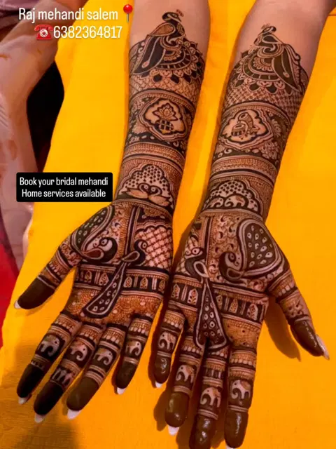 figure mehndi design