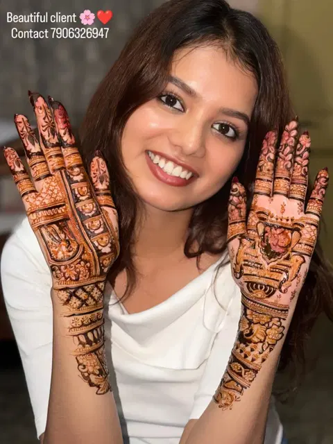 bridal mehndi design