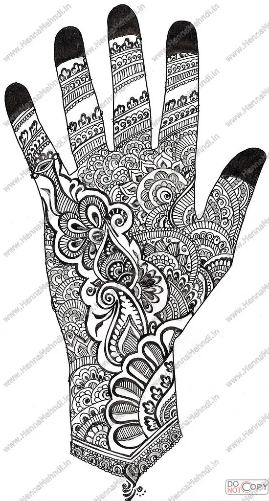 Arabic Bridal Foot Mehndi Design with Flowers and Hearts for Eid