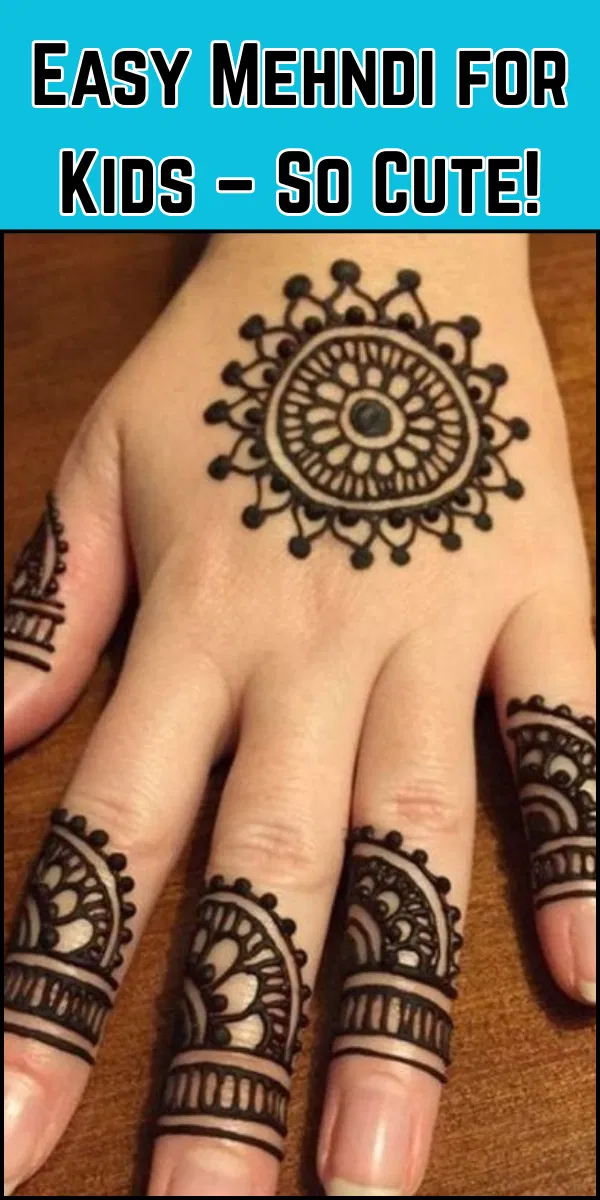 Simple Back Hand Mehndi Design with Gol Tikki and Jaal (4)
