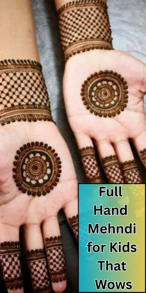 bridal circle back hand mehndi design