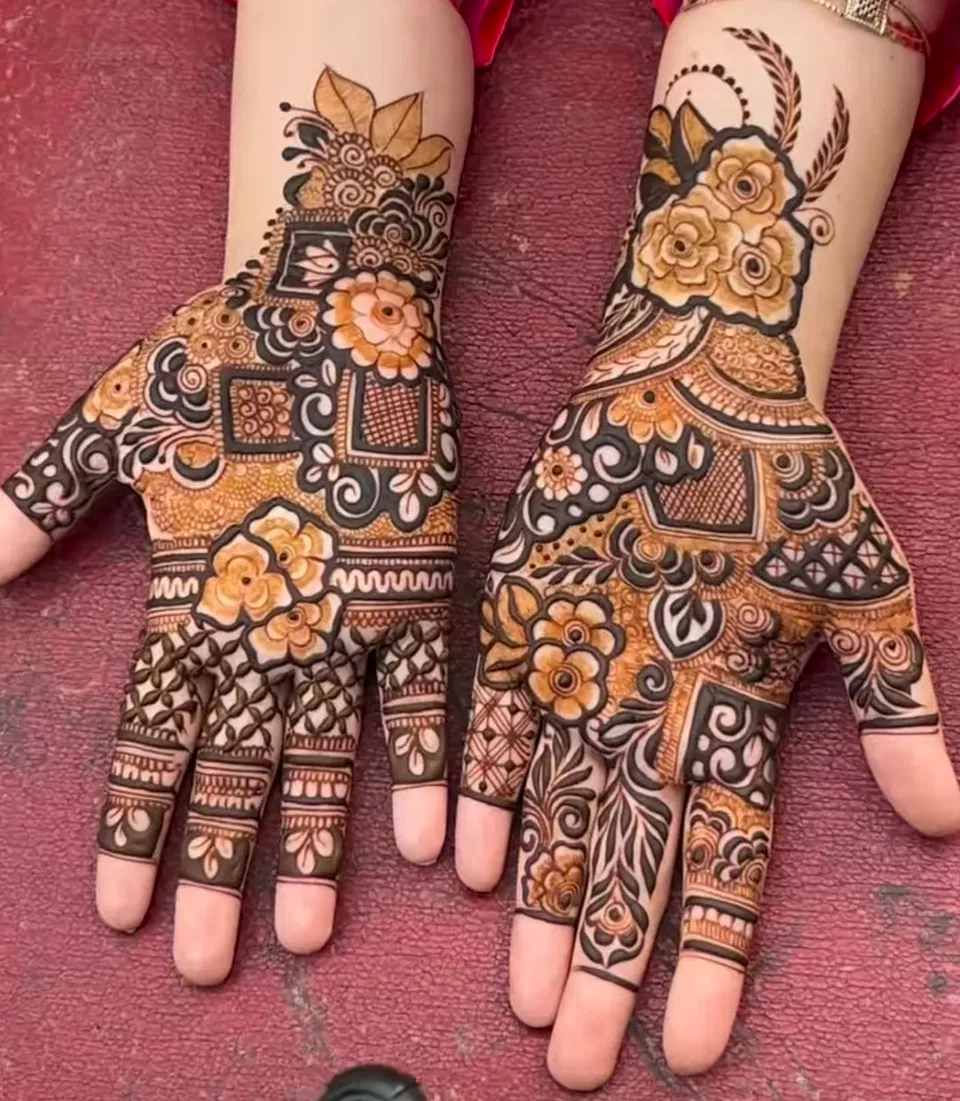 Back Hand Mehndi Design