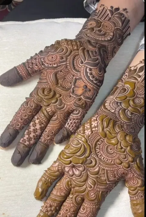 bridal mehndi design