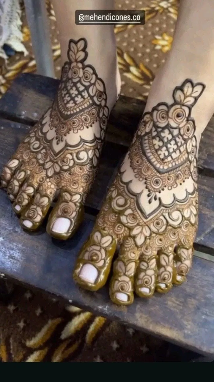 Bridal Indian Back Hand Mehndi Design for Eid (3)