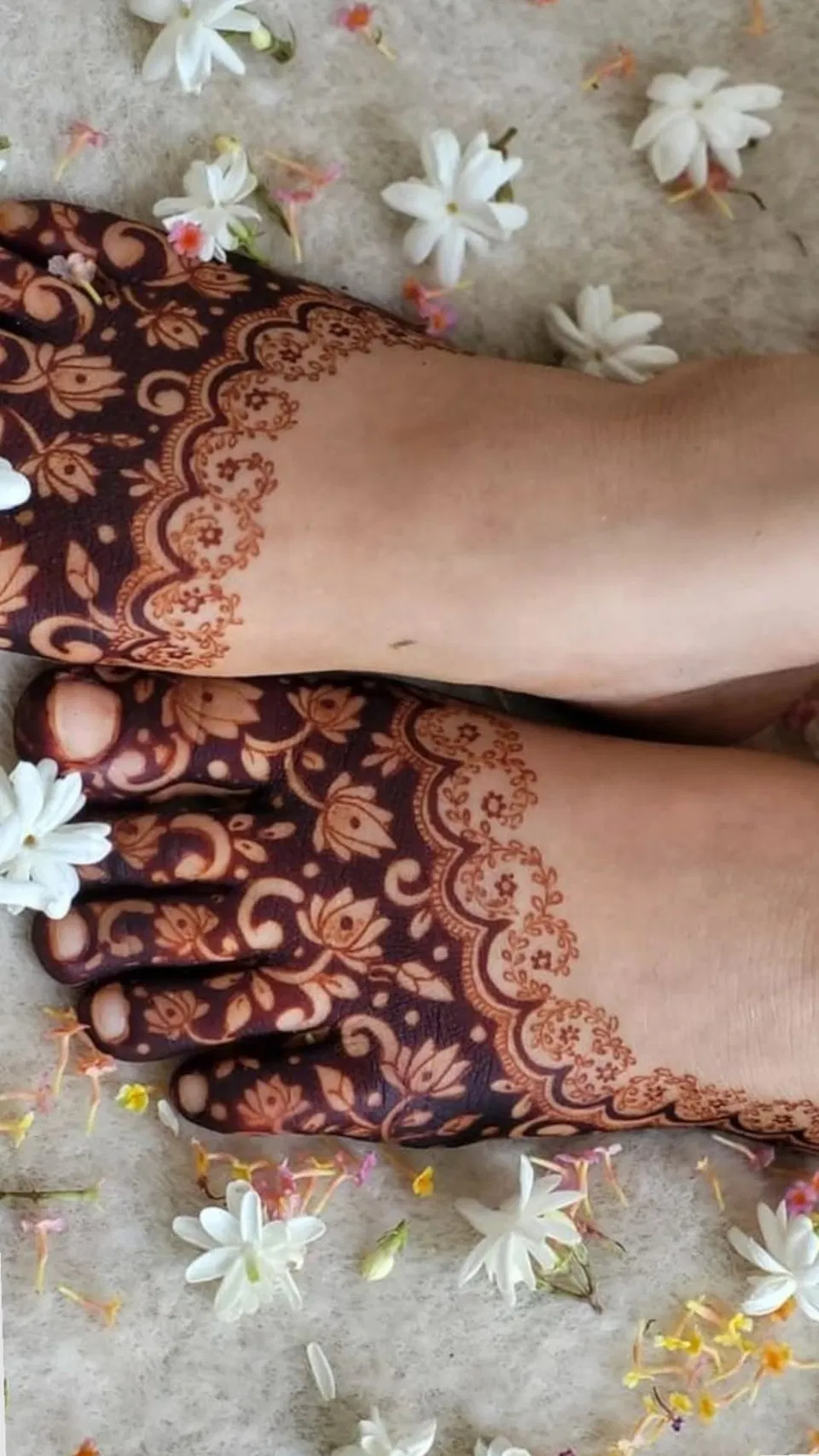 Bridal Pakistani Back Hand Mehndi Design with Gol Tikki and Flowers for Eid (3)