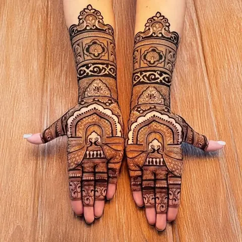 bridal mehndi design