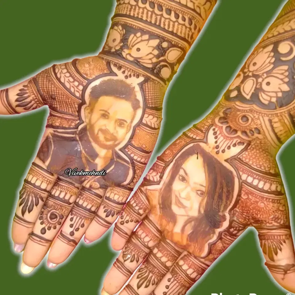 Aesthetic Arabic Full Hand Mehndi Design
