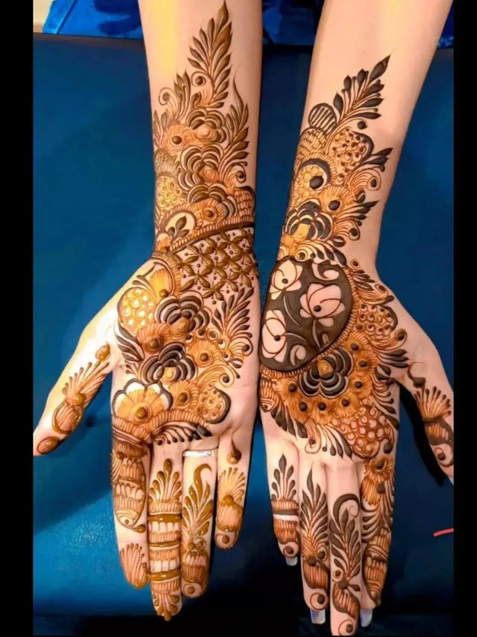 Arabic Full Hand Mehndi Design