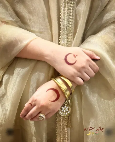 aesthetic simple jaal back hand mehndi design