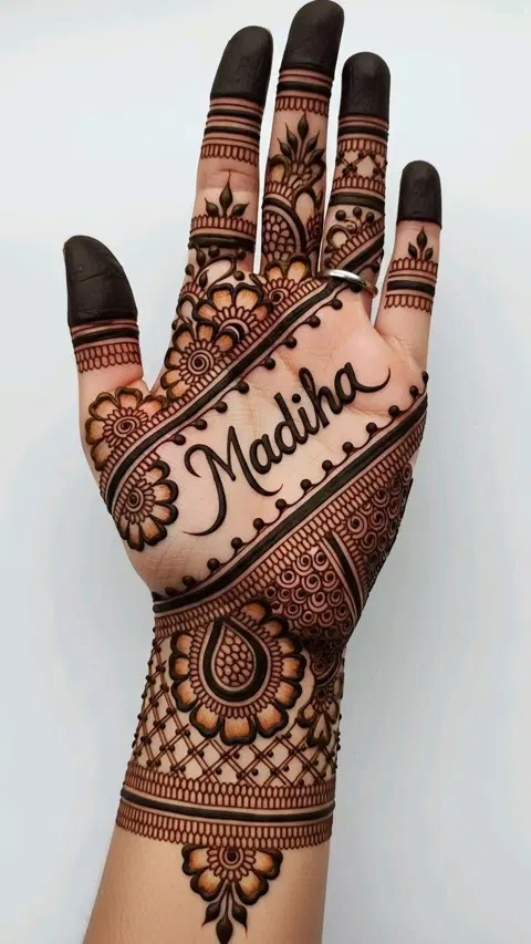 name mehndi design