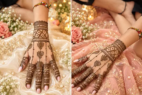 jaal back hand mehndi design