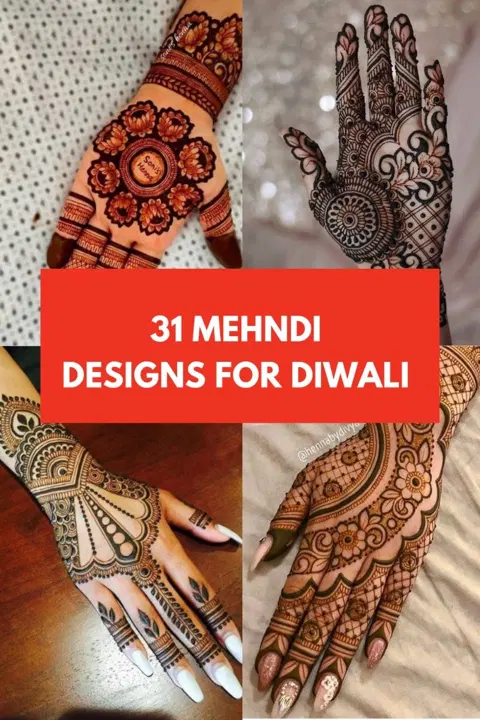 stylish heart front hand mehndi design