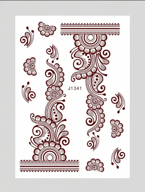 flower mehndi design