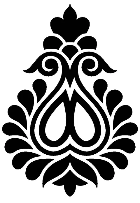 simple circle mehndi design
