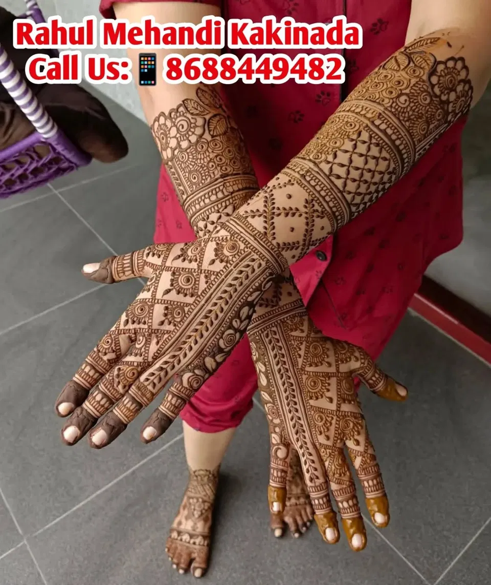 Bridal Stylish Back Hand Mehndi Design (11)