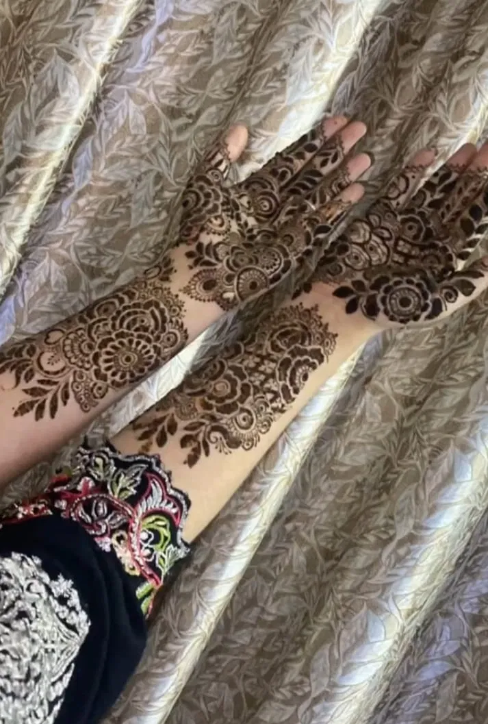 Arabic Mehndi Design
