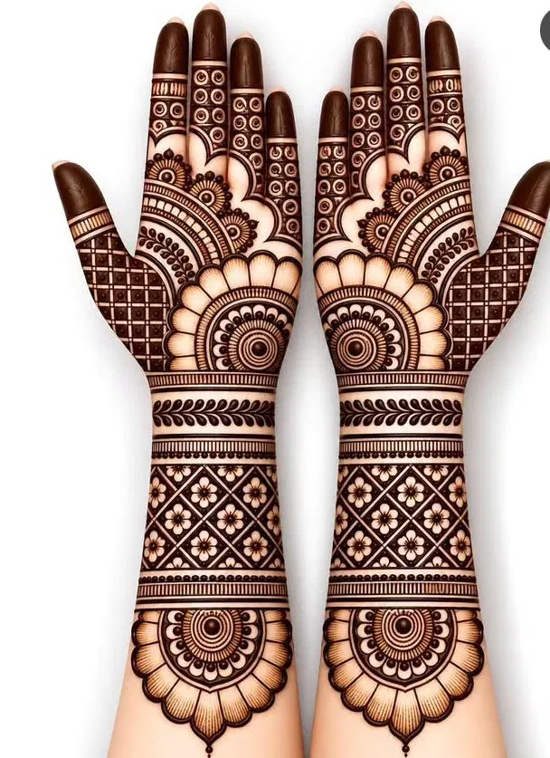 Bridal Foot Mehndi Design