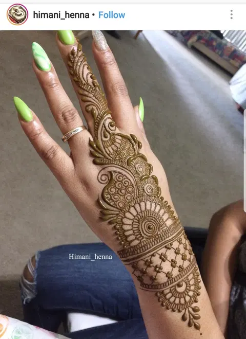 arabic stylish bel arm mehndi design