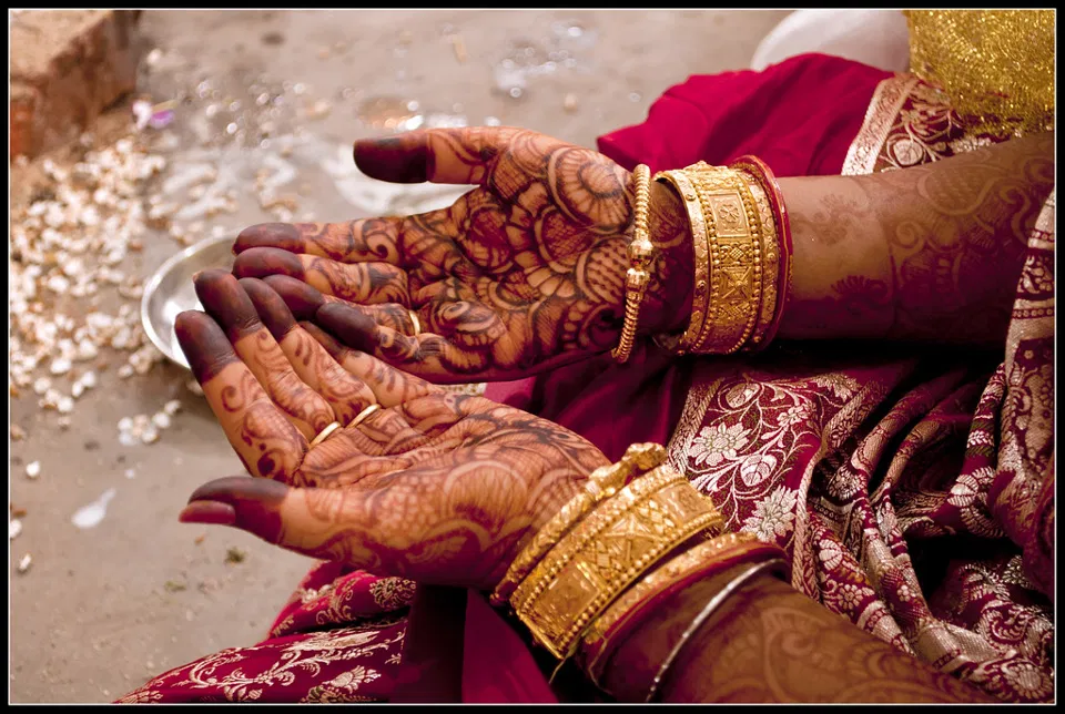Bridal Indian Back Hand Mehndi Design