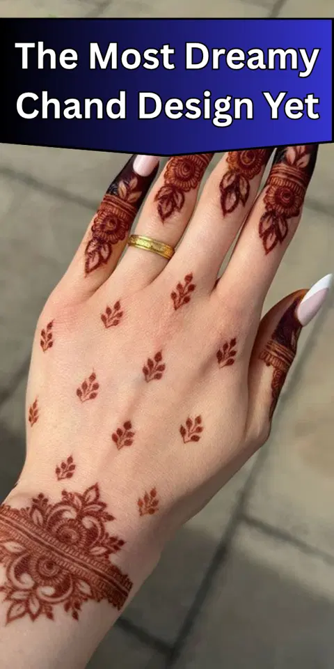 stylish jaal finger mehndi design