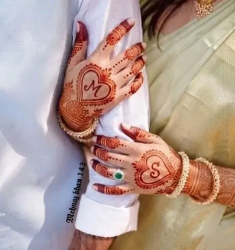 arabic bridal deity back hand mehndi design