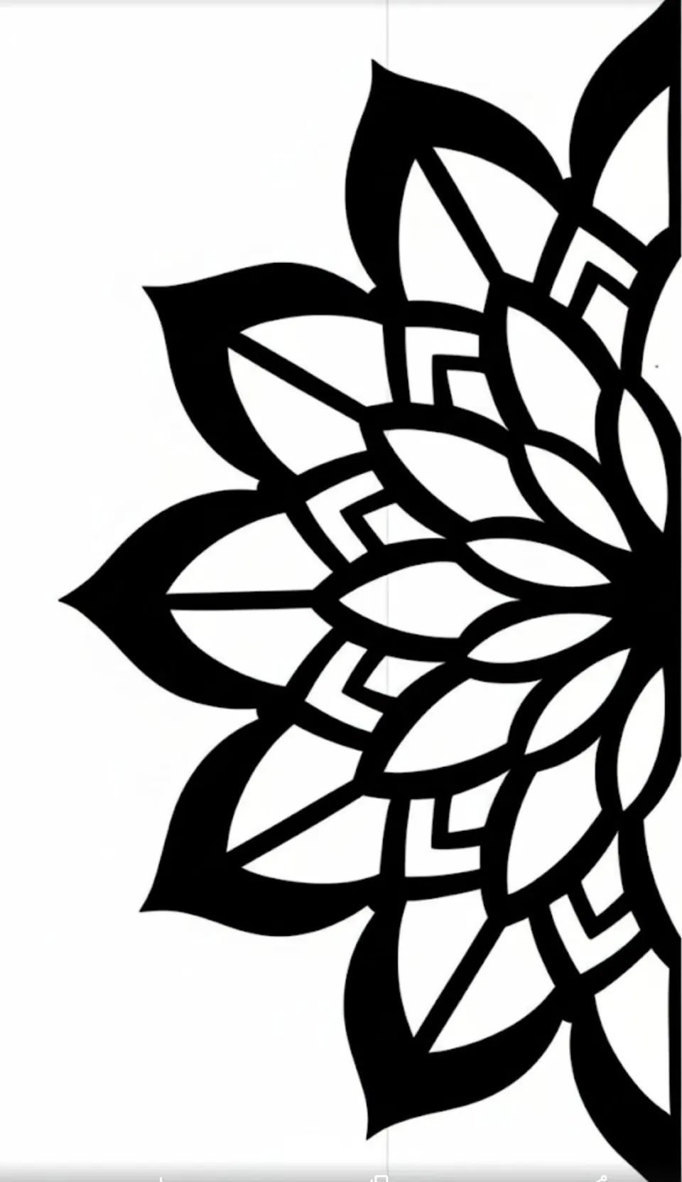 Simple Half Hand Mehndi Design with Gol Tikki and Flowers
