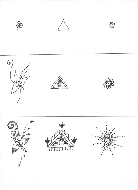jaal mehndi design