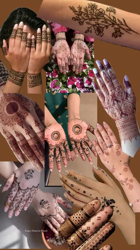 aesthetic simple jaal back hand mehndi design