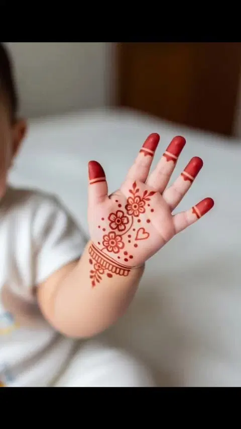 simple jaal finger mehndi design