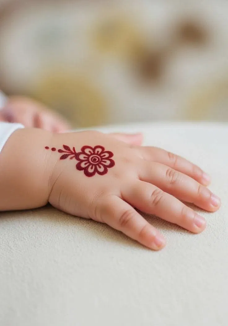 Arabic Minimal Arm Mehndi Design with Jaal